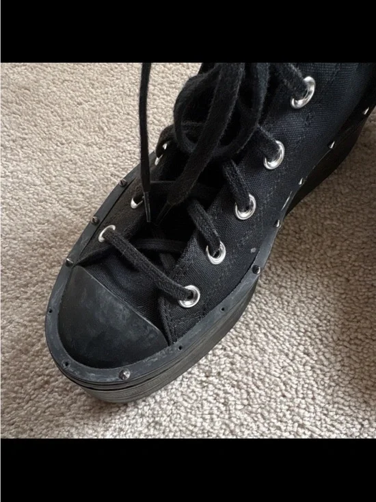 🖤SOLD🖤Converse | All Star Platform Studded Hi Tops - Picture 11 of 13